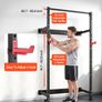 Multifunctional Squat Rack Folding Power Cage, Wall-Mounted 545KG Capacity Image 6