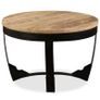 Side Table Solid Rough Mango Wood 60x40 cm Image 6