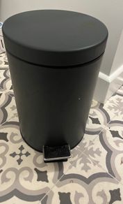 Grey Pedal Bin