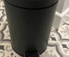 Grey Pedal Bin