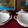 47 Piece Royal Albert Brigadoon Pattern Bone China Gold Gilt Dinner And Tea Service / Set For 5 Person Setting Made In England Image 10