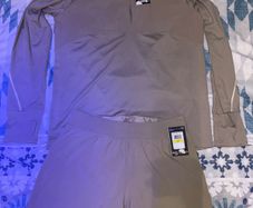 Under Armour Men's 1/4 zip and shorts running set