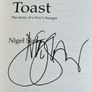 Signed 1st Edition 'Toast' Nigel Slater Image 4