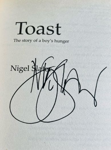 Signed 1st Edition 'Toast' Nigel Slater