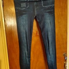 Sexy Jeans imitation leggins for crossdresser