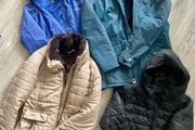 Jackets Diesel Regatta Calvin Klein rain coats winter jackets Regata size S size M bundle