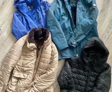 Jackets Diesel Regatta Calvin Klein rain coats winter jackets Regata size S size M bundle