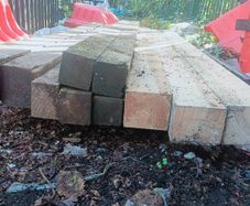 Wooden beams