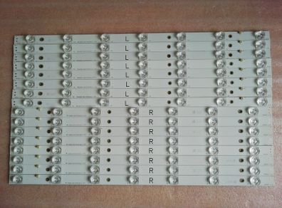 16pcs Backlight LED Strip Bar TB5509M V0 +TB5509M V1 for Panasonic TX-55DX650B