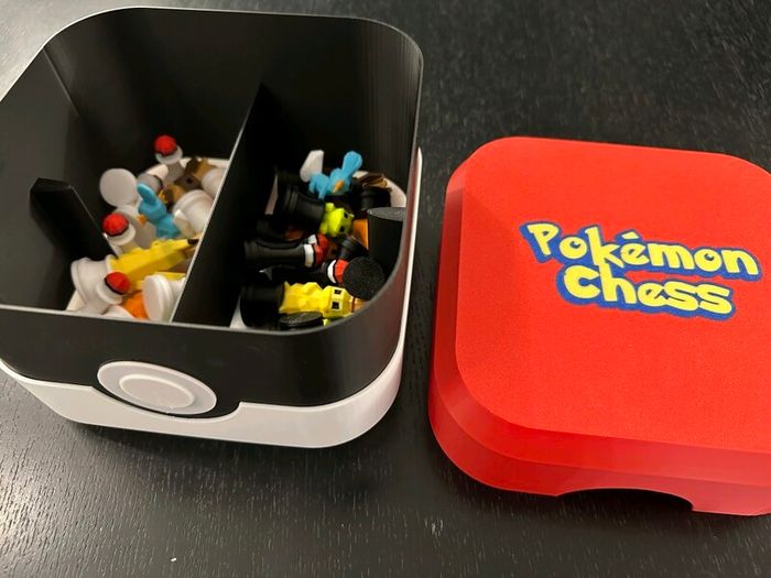 Pokemon Chess Set  3D Printed Custom Chess Pieces