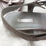 Ecco Sandals 41(8) Bronze/Silver Metallic Worn Once Image 2