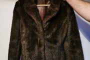 Faux fur jacket