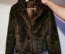 Faux fur jacket