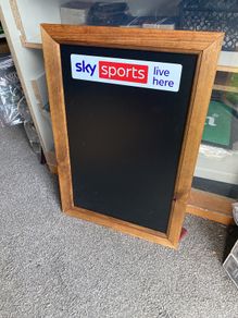 sky sports a2 size chalkboard