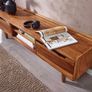 145cm Solid Wood TV Unit Sheesham TV Stand Storage Cabinet Image 5