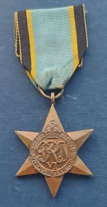 World War 2 The Air Crew Europe Star Medal