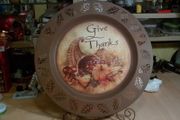 metal tray/plaque