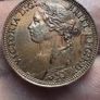 1878 Victoria Farthing Mint STATE Image 2