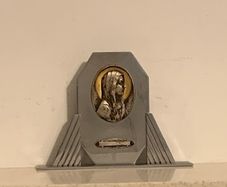 Antique Art Deco Virgin Mary Shrine