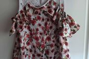 Pretty Cold Shoulder Top