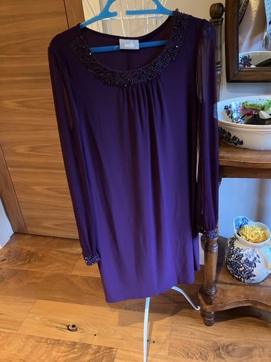 Wallis purple dress