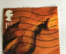 British stamp - Dragon