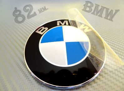 BMW 82mm Classic blue Emblem Badge Front Bonnet Logo 1 3 5 6 7 x z m class 82