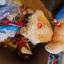 Box of Lovely Christmas Decorations and Santa Globe Lantern Image 5
