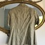 Saloos Collection Olive Green Linen Blouse Size UK 12 Image 5