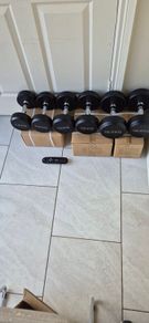 3xbrand new sets of dumbbells