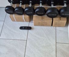 3xbrand new sets of dumbbells