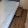 Double 4'6" Divan Bed with headboard and 2 drawers Image 3