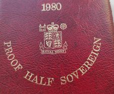 Half Gold Sovereign 1980
