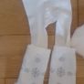 Tahari Knitted Dress with Faux Fur Trim &Matching Tights with Leg Warmers Age 12 Months Image 2