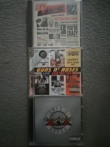 Gun N' Roses CDs. 3 albums Collection: G N' R Lies / Live Era '87 - '93. 2 CD / Greatest Hits.