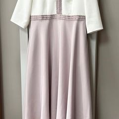 Stunning Blush pink & cream occasion outfit
