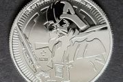1 oz STAR WARS Darth Vader Silver Coin 2019 BU (In Capsule)