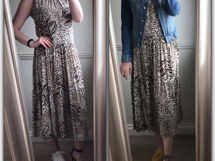 New Look animal Print Dress