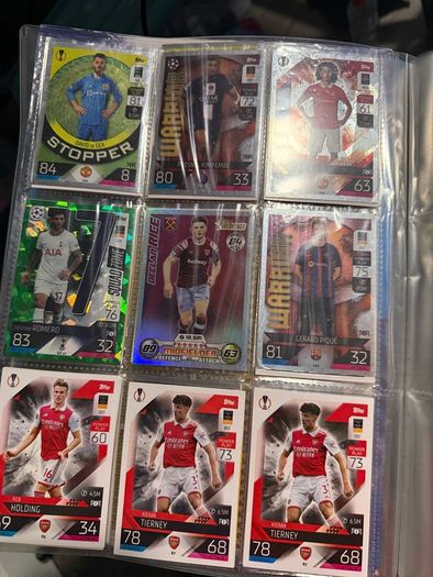 football cards + binders (offers Welcome )