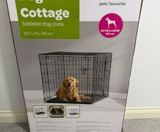 Foldable Dog Crate XL