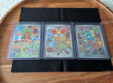 Pokemon TCG Kalos Starter Trio 30th Anniversary First Partner Set