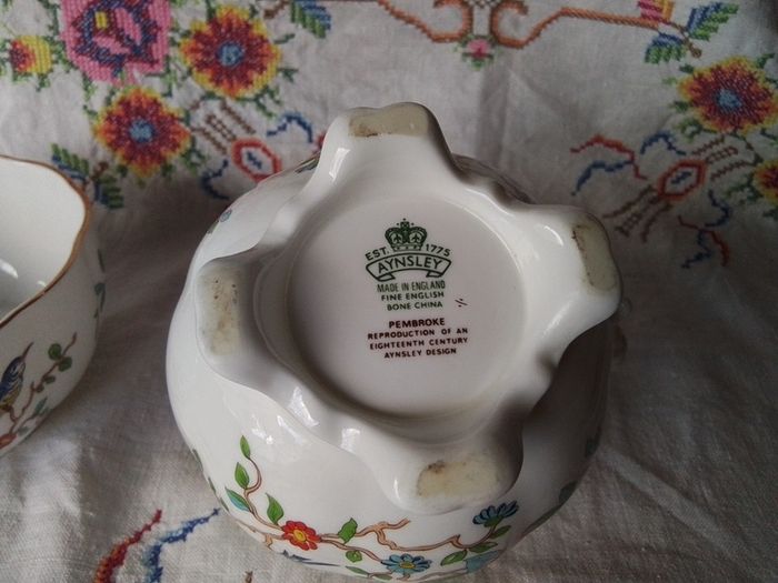 Aynsley "Pembroke" Large Jug & Bowl
