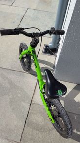Frog tadpole balance bike
