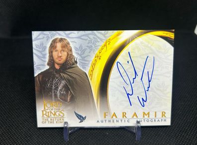 LOTR David Wenham auto
