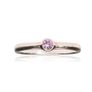 925 Sterling silver amethyst ring - size L Image 2