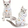 Cat onesie/recovery suit (sports pattern) Image 3
