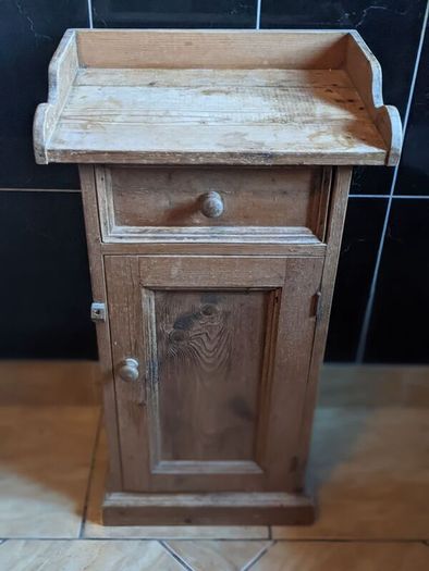 Solid pine vintage cabinet