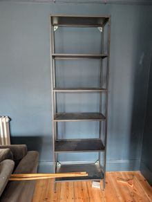 IKEA Ehnet Metal Shelving