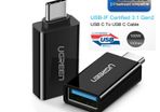 2 X Ugreen USB 3.1 Gen 2 (10 Gbps) Type-C (Male) to Type-A (Female) OTG Adapter/Convertor (Brand New/Warranty)