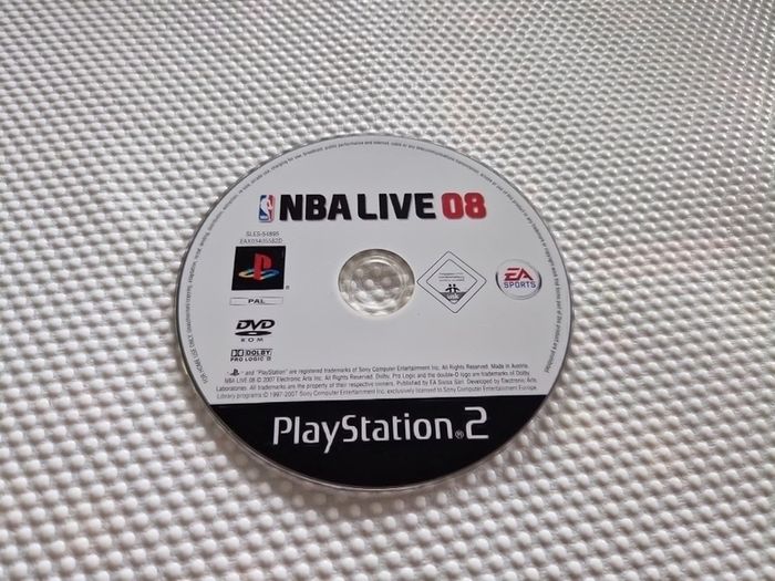 NBA Live 08 2008 PlayStation2 Ps2 Games Original